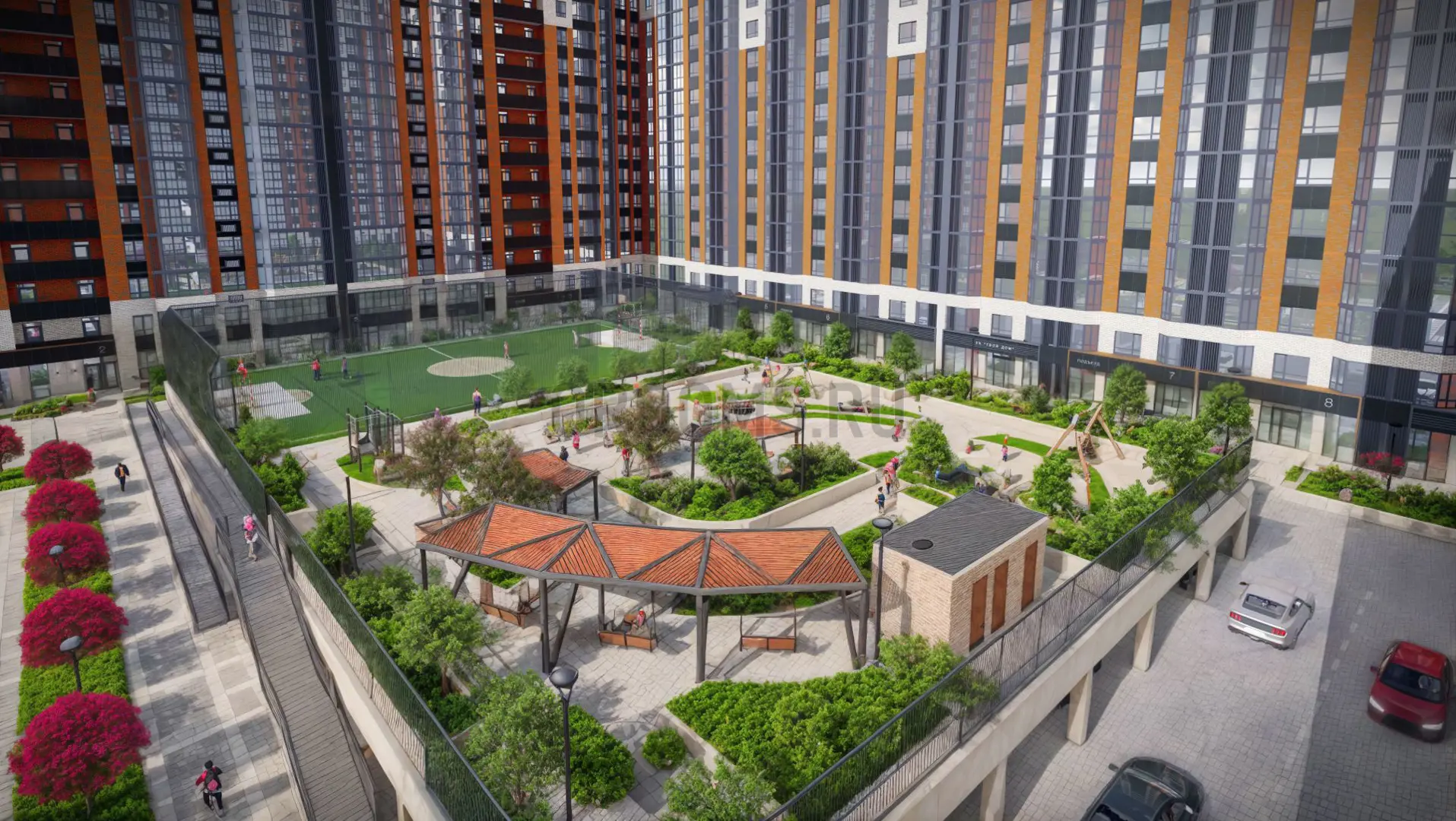 ЖК МИКРОРАЙОН ОБРАЗЦОВО | фото 8 | id-18031 ЖК МИКРОРАЙОН ОБРАЗЦОВО - новостройка комфорт-класса | фото 8 | id-18031