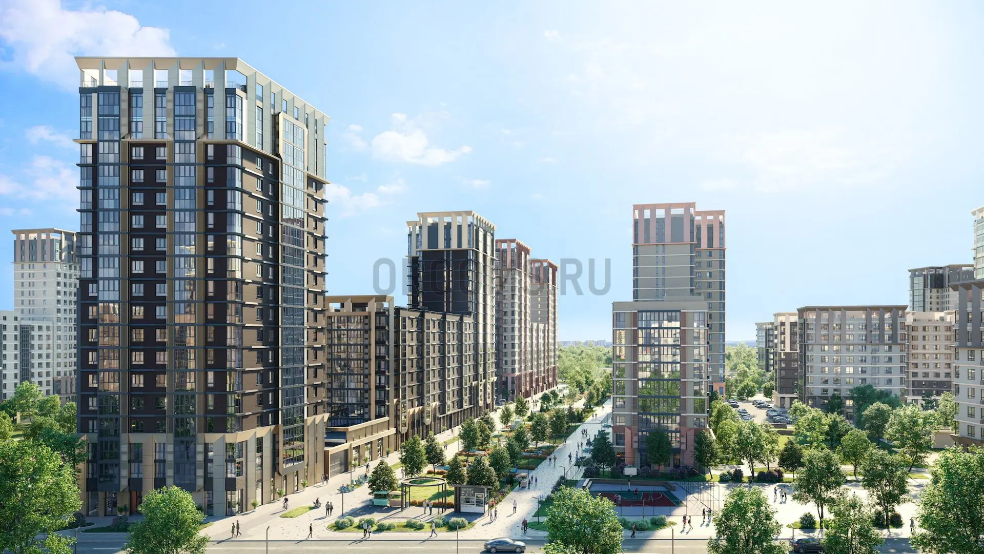 ЖК ПАРК ПОБЕДЫ - 2 | фото 2 | id-16296 ЖК ПАРК ПОБЕДЫ - 2 - новостройка комфорт-класса | фото 2 | id-16296