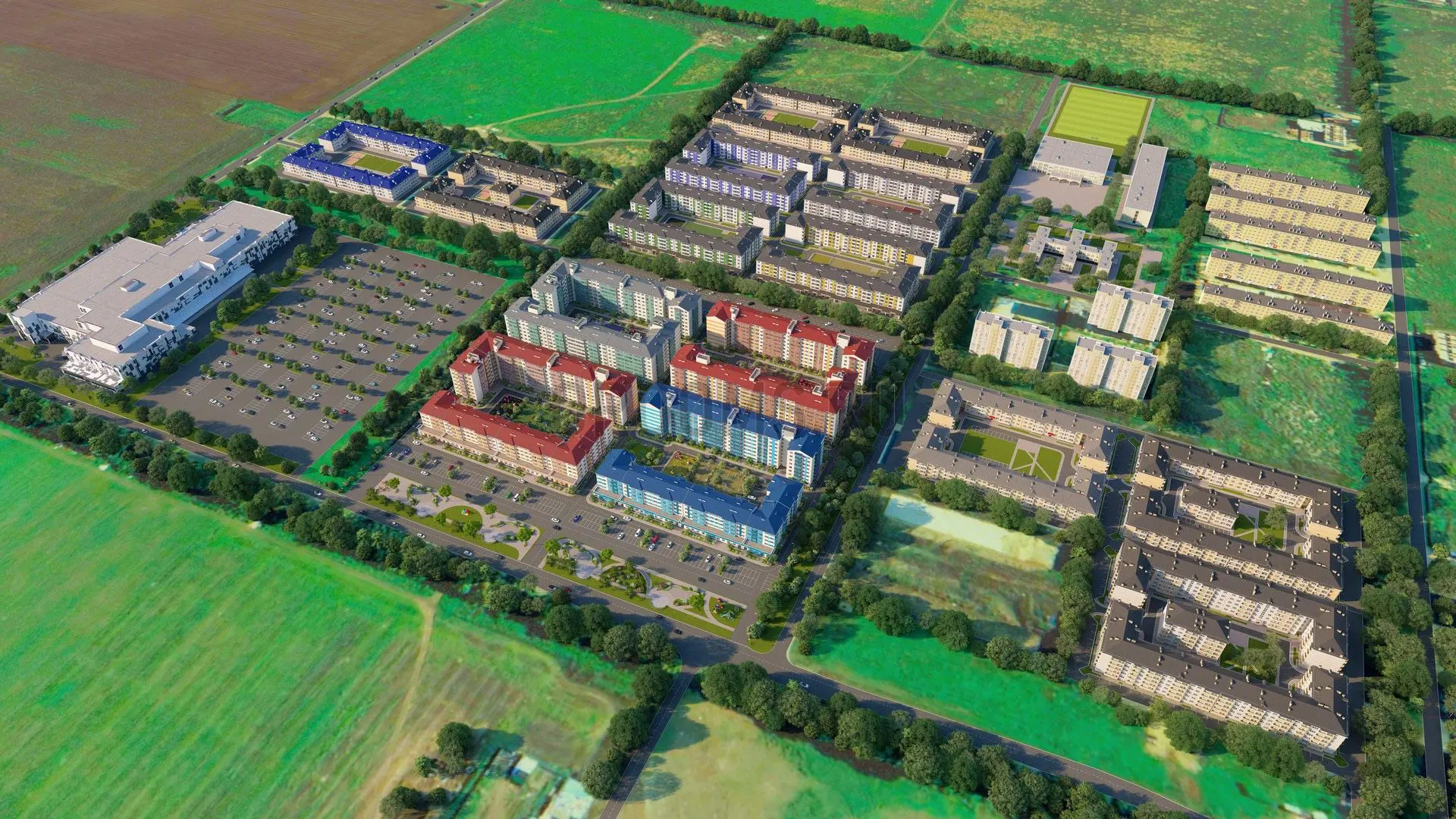 ЖК КРАСКИ | фото 9 | id-14373 ЖК КРАСКИ - новостройка комфорт-класса | фото 9 | id-14373