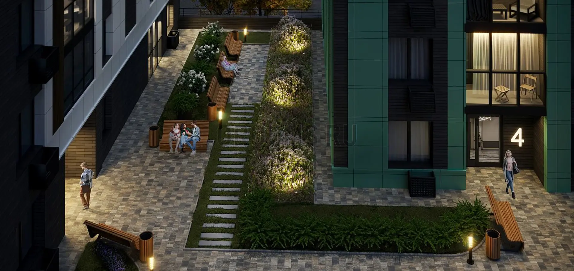 ЖК ПРИТЯЖЕНИЕ | фото 4 | id-16147 ЖК ПРИТЯЖЕНИЕ - новостройка комфорт-класса | фото 4 | id-16147