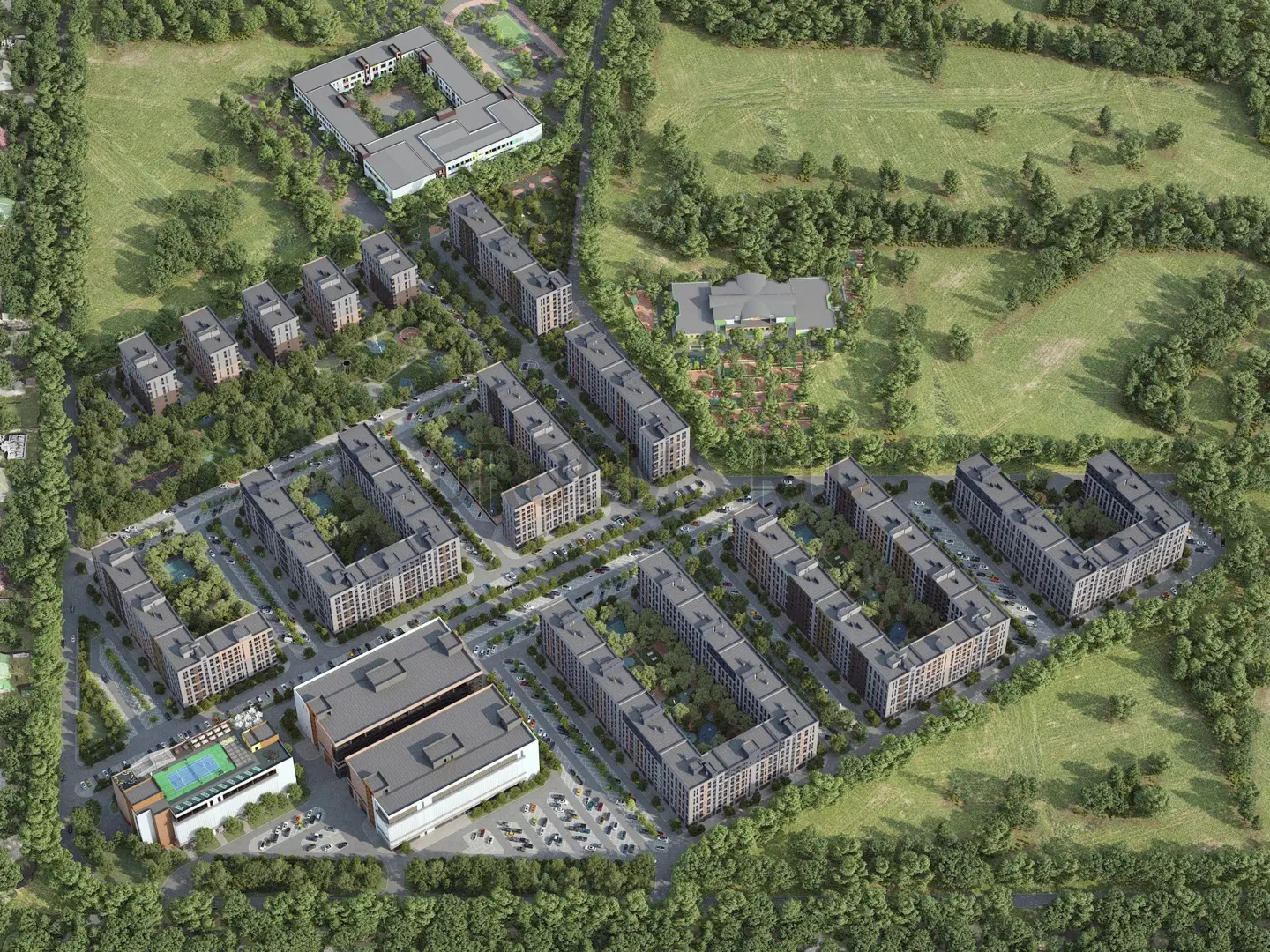 ЖК ЗЕЛЕНАЯ ТЕРРИТОРИЯ | фото 46 | id-16300 ЖК ЗЕЛЕНАЯ ТЕРРИТОРИЯ - новостройка комфорт-класса | фото 46 | id-16300