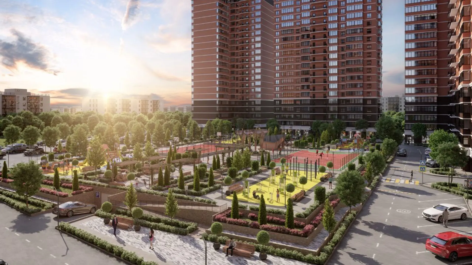 ЖК ПАРК ПОБЕДЫ | фото 8 | id-13430 ЖК ПАРК ПОБЕДЫ - новостройка комфорт-класса | фото 8 | id-13430